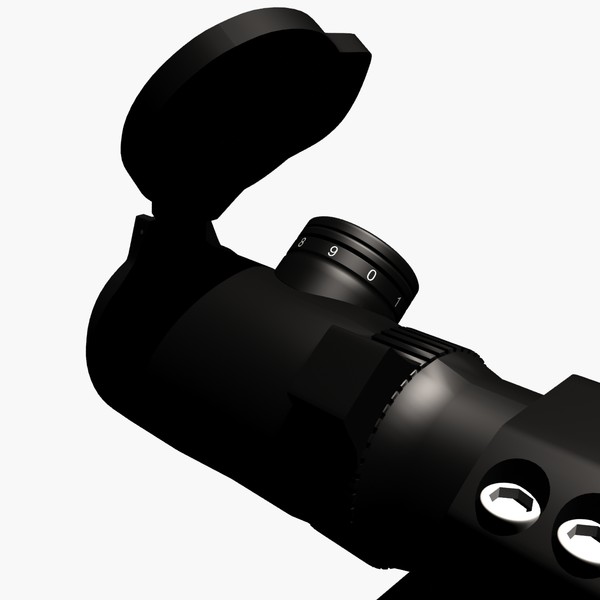 3ds max leupold mark 4 ert - Leupold Mark 4 ERT (Sniper & Sporting) Rifle Scope by Imagetek3D